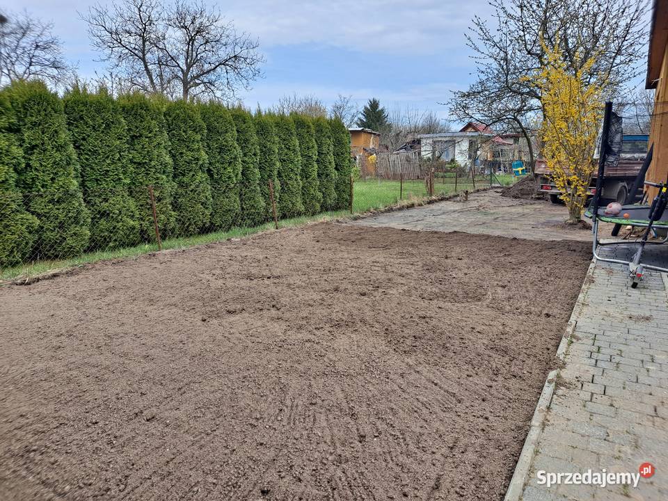 Ziemia ogrodowa siana czarnoziem humus mała małopolskie sprzedam