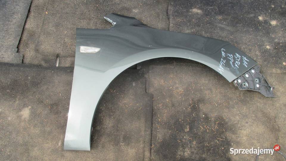OPEL ASTRA J IV 10r błotnik prawy przód osobowe