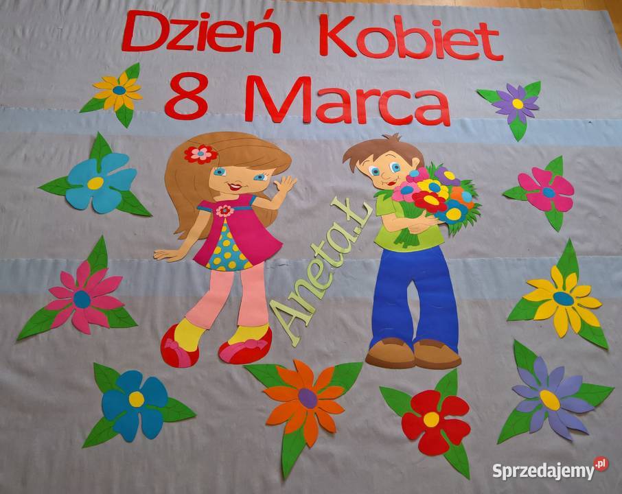 Dekoracje na Dzień Kobiet z brystolu 504 102 444 mazowieckie Garwolin