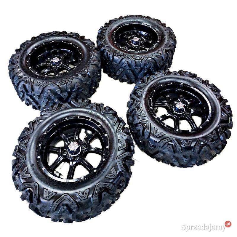 Komplet kół aluminiowych do quada 14 4x110 opony Nowy Sącz