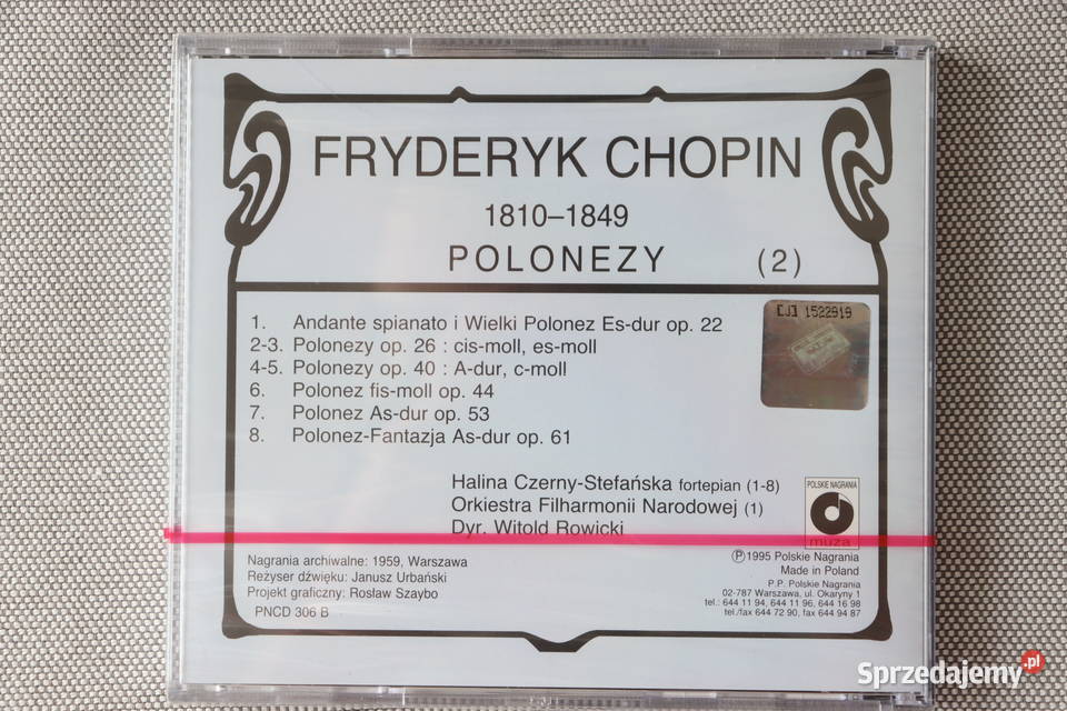 Fryderyk Chopin - Dzieła Wszystkie Cz. 2 Warszawa - Sprzedajemy.pl