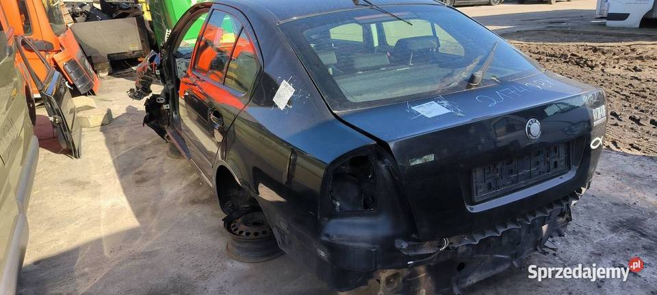 ĆWIARTKA BŁOTNIK LEWY TYŁ SKODA OCTAVIA II LF9R Pozostałe Lipno