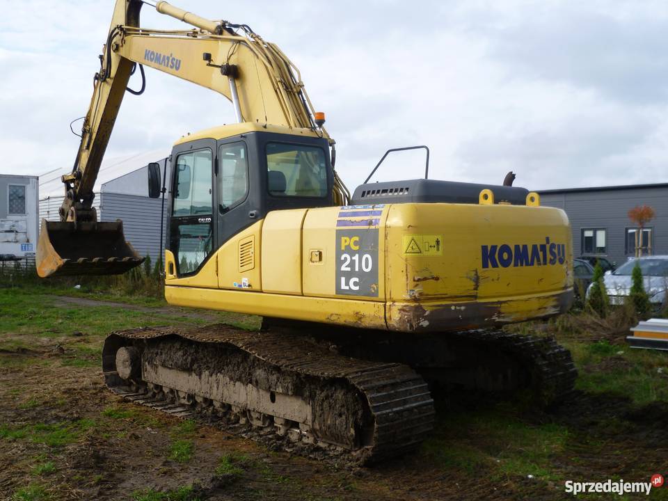 Koparka Komatsu PC 210LC mazowieckie Młochów sprzedam