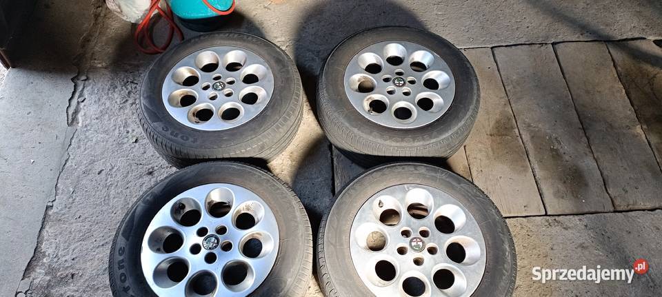 4 felgi 15 aluminiowe 5x98 alfa romeo opel fiat aluminiowe Biała Podlaska