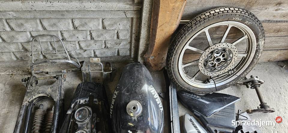 Yamah ybr 125 pozostałości części