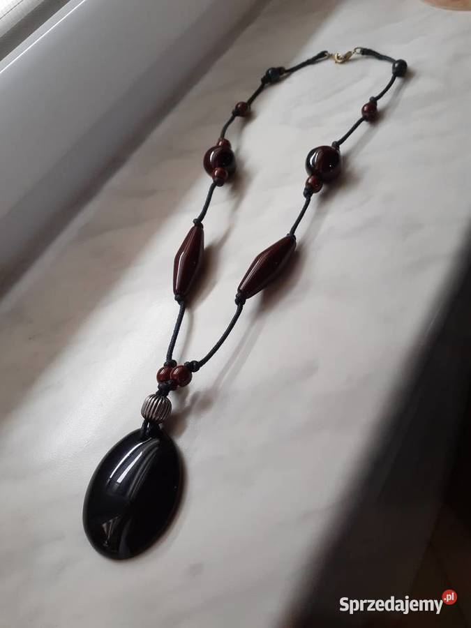 Naszyjnik z naturalnych kamieni Naszyjniki Siedlce