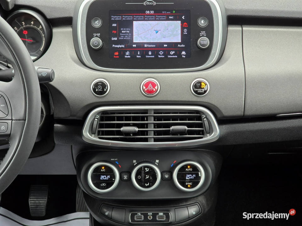 Fiat 500x automatzadbanyniskiprzebiegnavigacja zachodniopomorskie Białogard