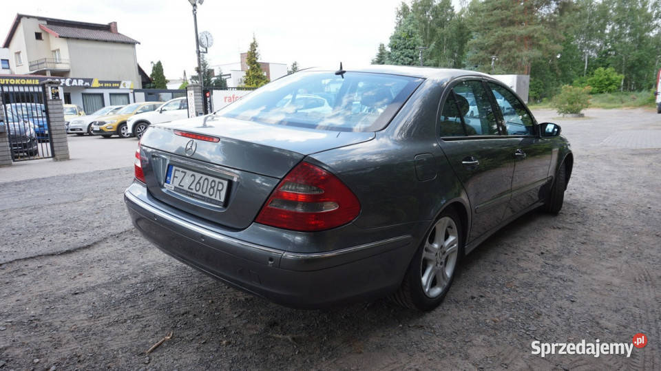 Mercedes E 200 automat Gwarancja W211 20022009 szary Zielona Góra