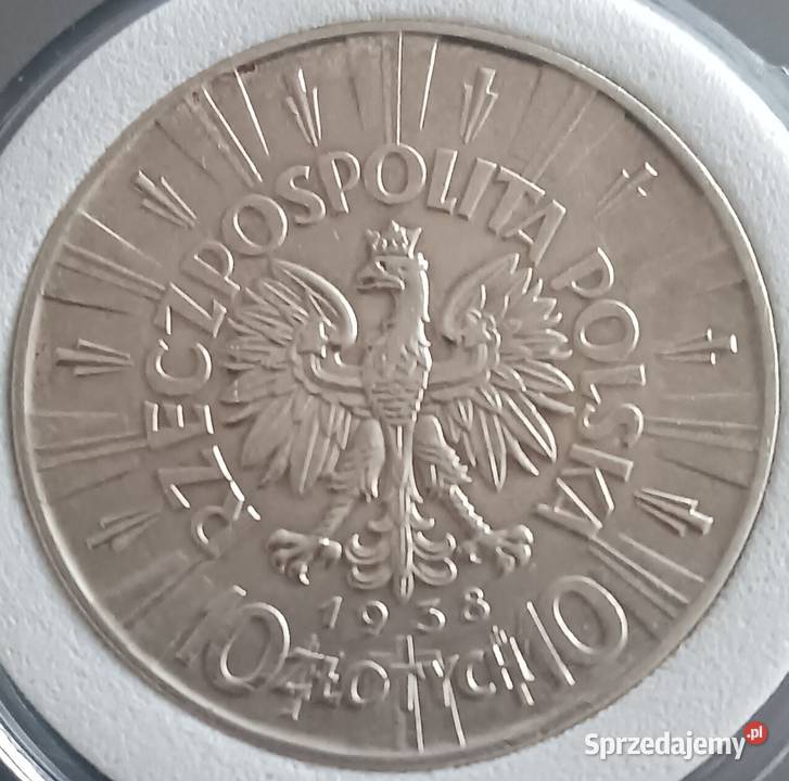10 J Piłsudski 1938 r 2 Piękne i oryginalne Konin