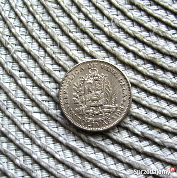 Wenezuela 1 Boliwar 1967r Kalisz sprzedam