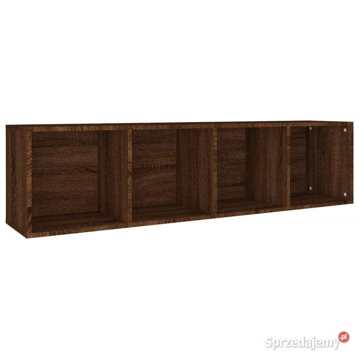 Regał na książkiszafka RTV brązowy dąb 36x30x143 Warszawa