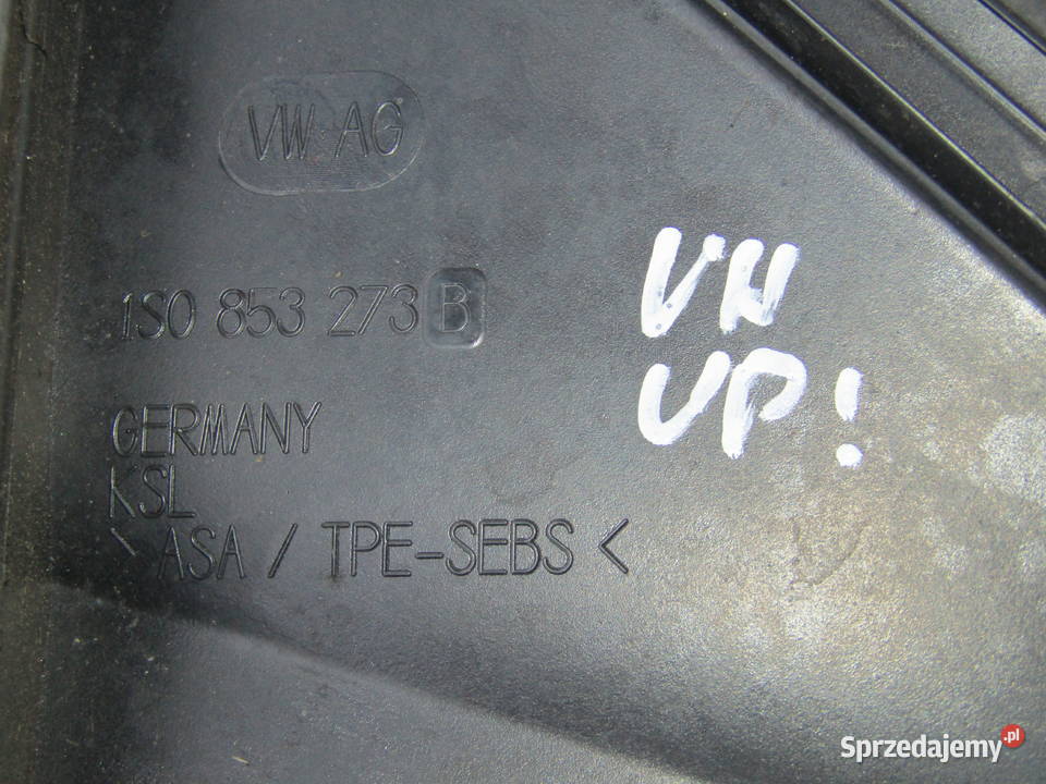 OSŁONANAKŁADKA BŁOTNIKA VOLKSWAGEN UP Mysłaków sprzedam