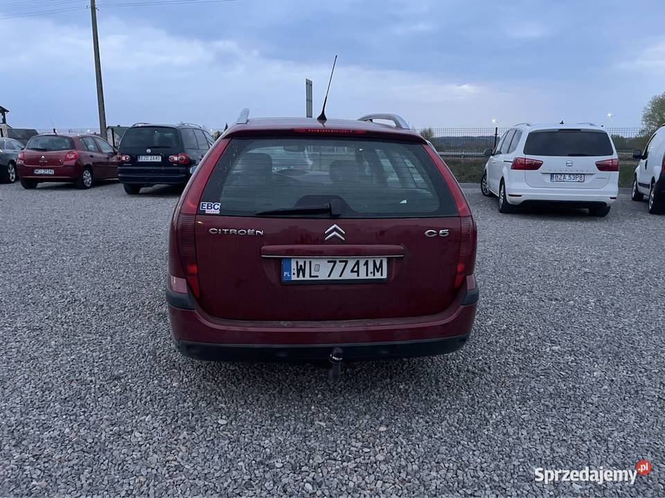 Citroen c5 klima 20hdi hak aktualne Opłaty 4/5 podlaskie Rutki-Kossaki
