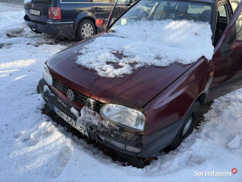 VW GOLF 3 16 BENZYNA DLUGIE OPLATY 1200 100KM Kielce