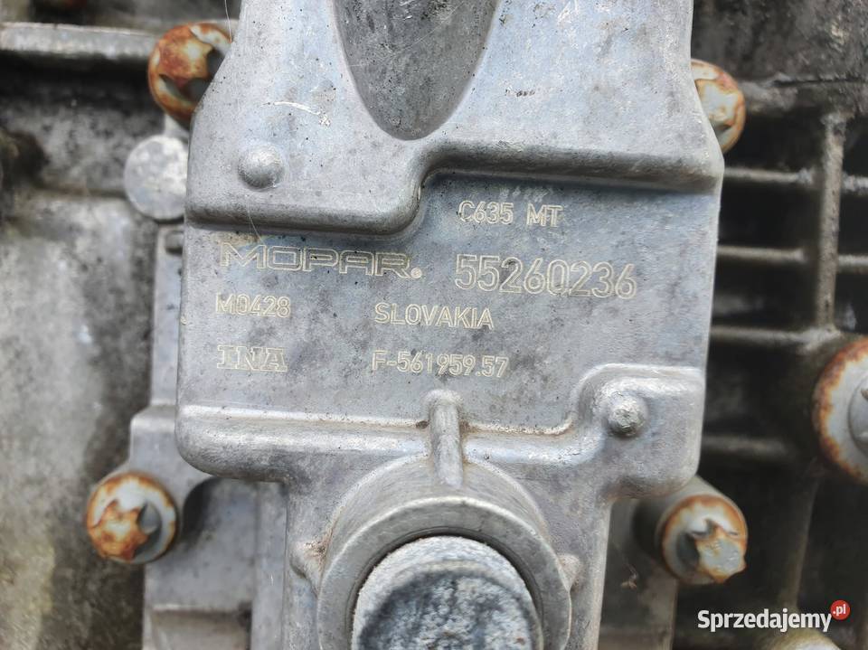 Fiat 500 500x 14 T turbo SKRZYNIA BIEGÓW manual osobowe Rudka