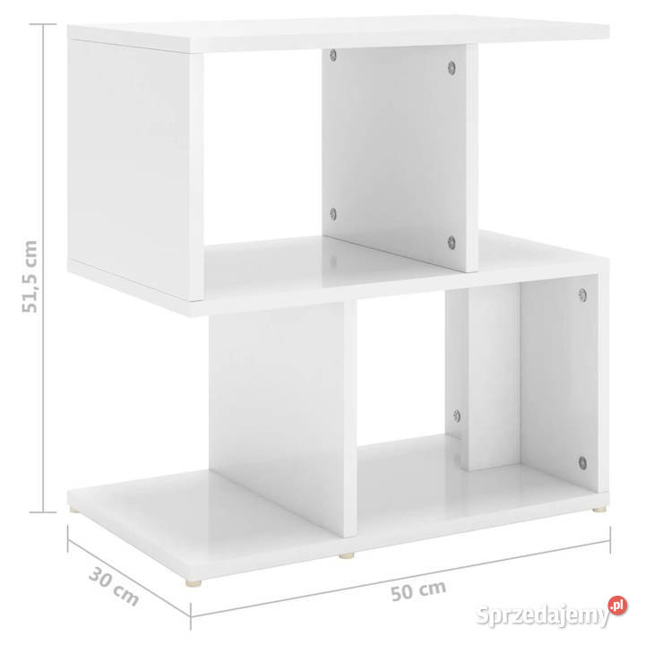 Szafka nocna biała z połyskiem 50x30x515 sprzedam