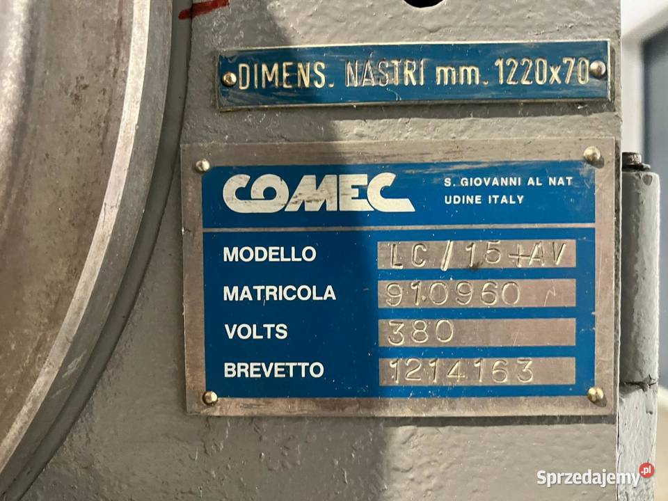 Szlifierka orbitalna Comec LC15AV małopolskie