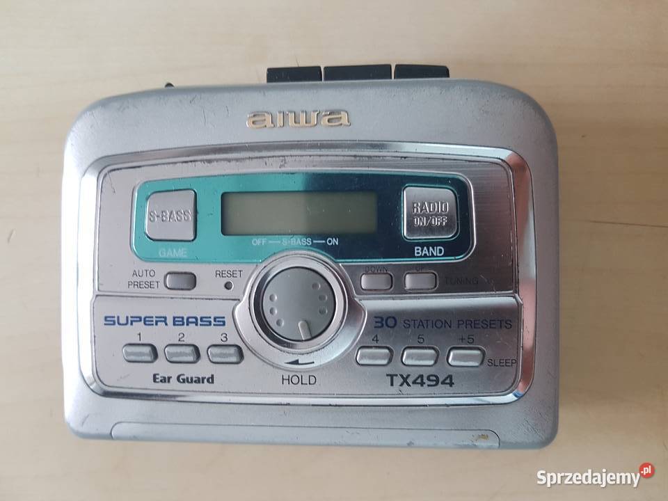Walkman Aiwa TX494 TX 494 HSTX494 Stereo radio Milicz