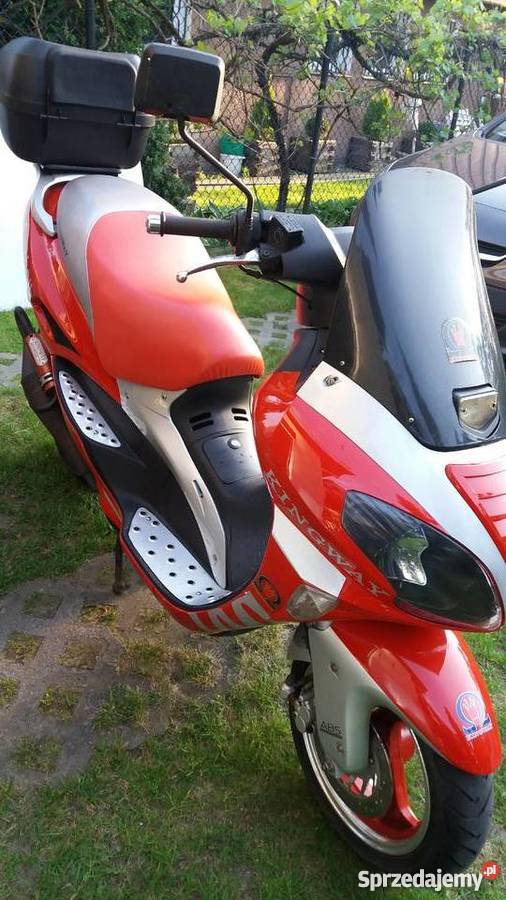 Kingway Euroboy motorower skuter duży 50cm3 mazowieckie Warszawa sprzedam