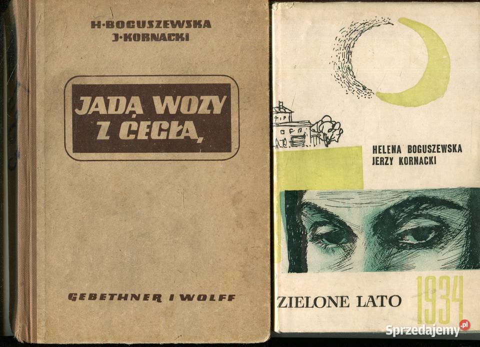 Jadą wozy z cegłą Zielone lato Boguszewska Rok wydania 1948 Szczecin
