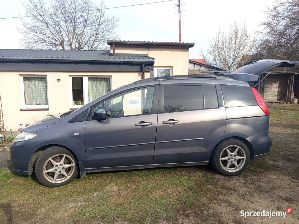 Sprzedam Mazda 5 2007r 18 Benzynagaz grafitowy