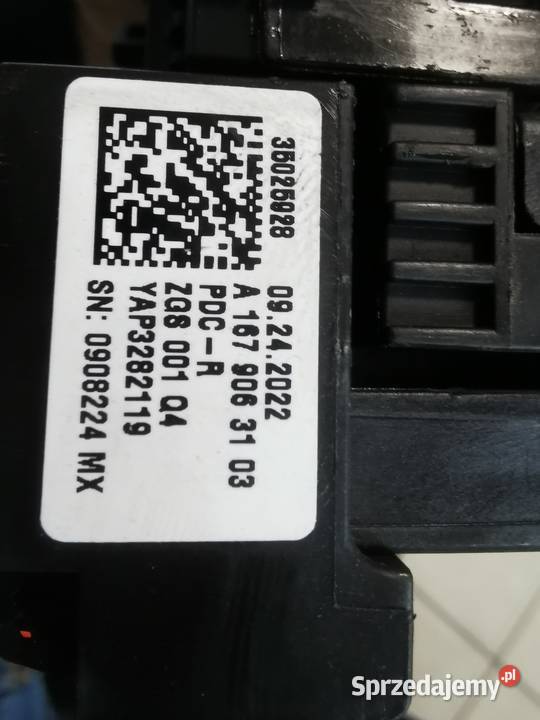 Mercedes Gle W167 skrzynka bezpieczników Złocieniec