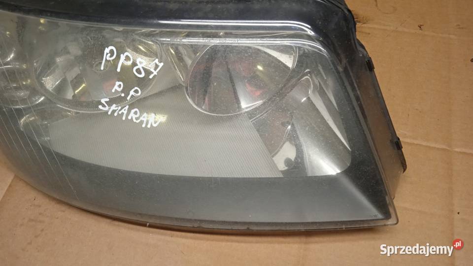 VW SHARAN ALHAMBRA FL LAMPA PRZÓD PRAWY EU wielkopolskie Zbierkowo