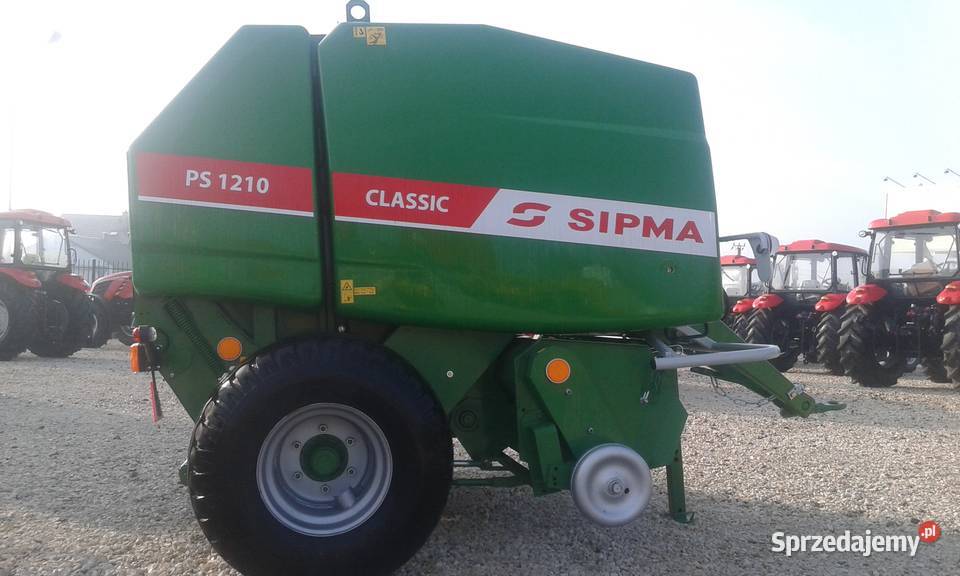 Prasa SIPMA 1210 CLASSIC Siatka Szerokie koła nieuszkodzony