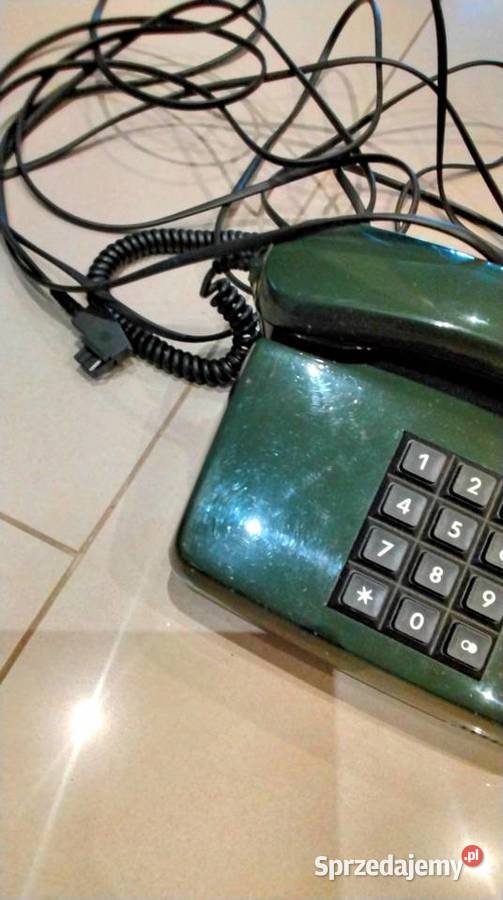 Telefon Stacjonarny Niemcy lata 90 Vintage Nowa Sól