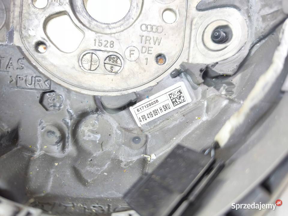 KIEROWNICA SKÓRA MULTIFUNKCJA AUDI A4 B7 A6 C6 Przystajń
