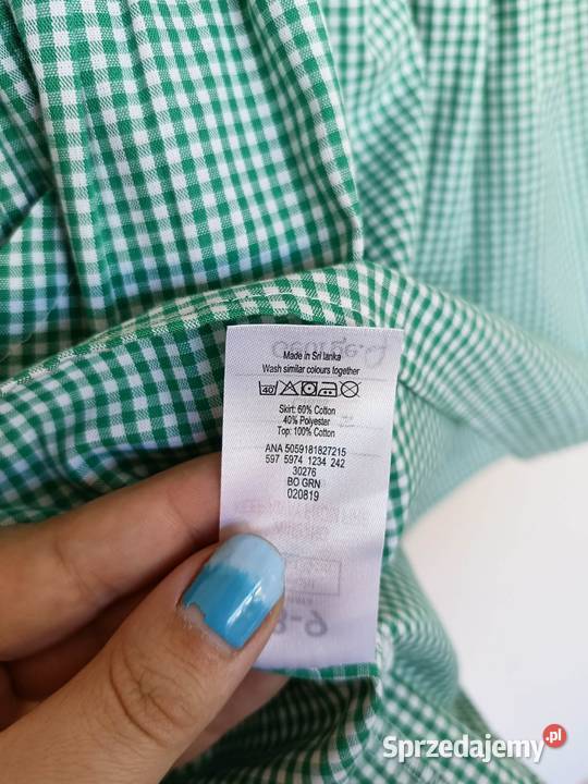 Sukienka dziewczęca George 128135 89 lat szkolna Gdynia