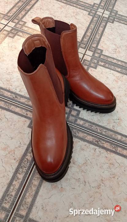 Lasocki sztyblety skórzane ocieplane damskie Sędziszów Małopolski sprzedam