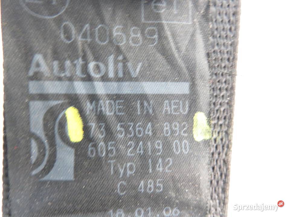 PAS PRAWY PRZEDNI FIAT GRANDE PUNTO 735364892 Części samochodowe małopolskie