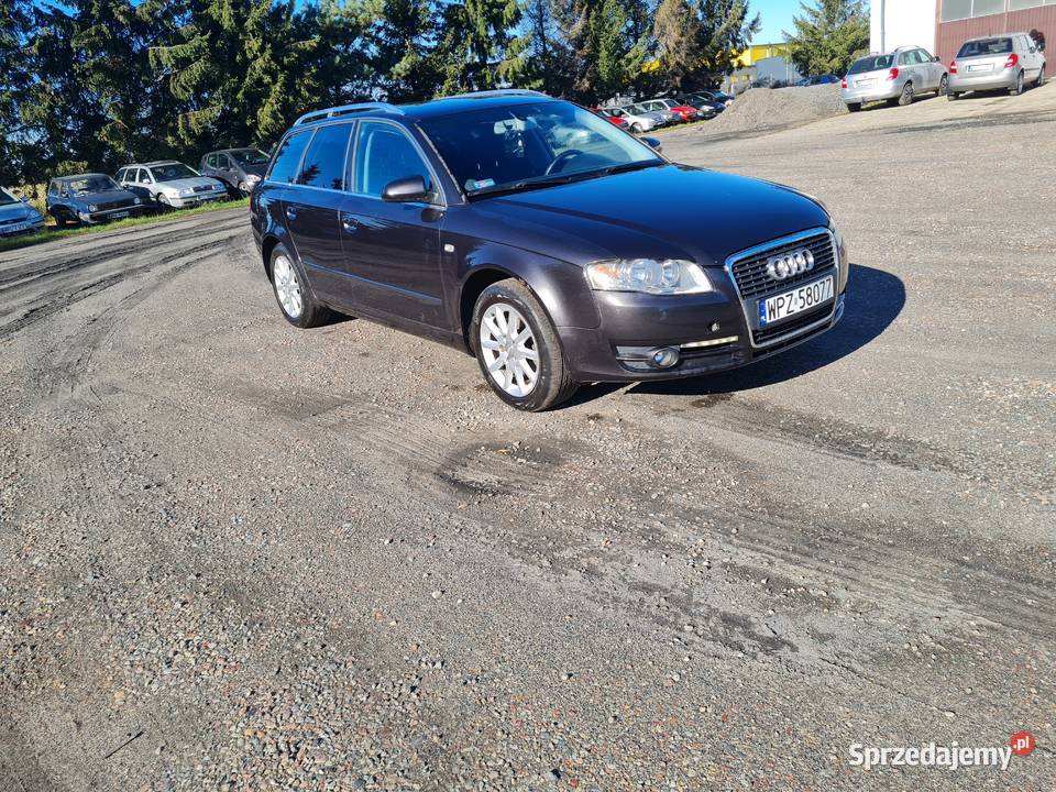 AUDI A4 B7 19 TDI Rok produkcji 2007 Przasnysz