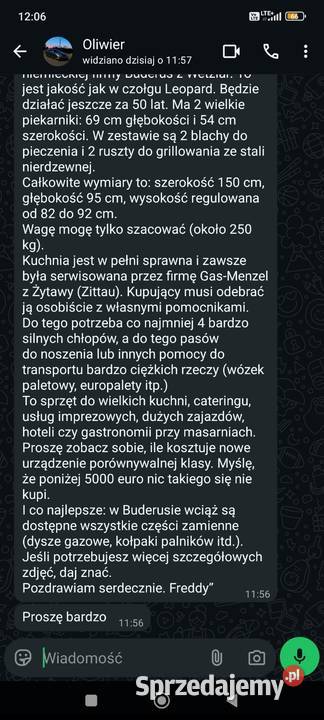 Okap kocioł do gastronomii Wyszków
