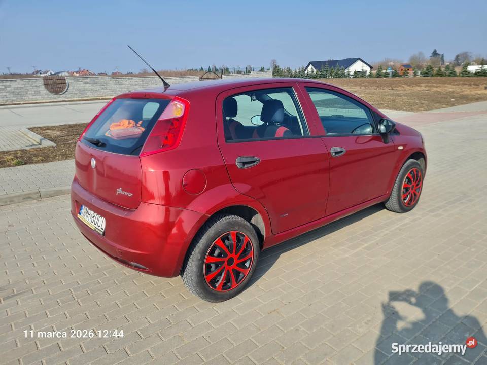 PUNTO ładne długie opłaty 2007r manualna Grajewo