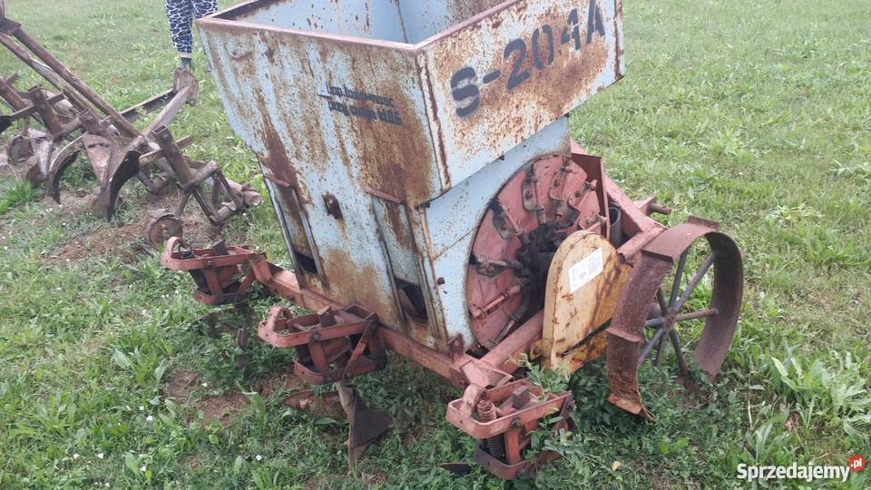 Sadzarka do ziemniaków dwurzędowa automatyczna nieuszkodzony Wieluń