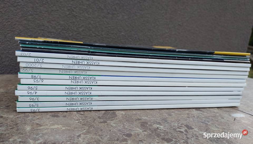 Niemieckie czasopisma zegary i zegarki Klassik pomorskie Tczew sprzedam