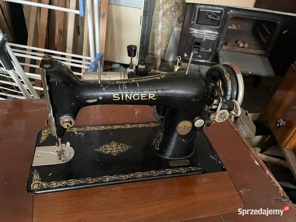 STARE 2 Maszyny SINGER ze STOLICZKAMI KOMPLETNE Antyki, Sztuka, Kolekcje łódzkie Andrespol