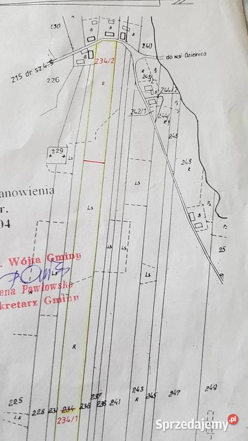 DZIAŁKA budowlana z lasem piękna okolica Taurów 9000m2 łódzkie