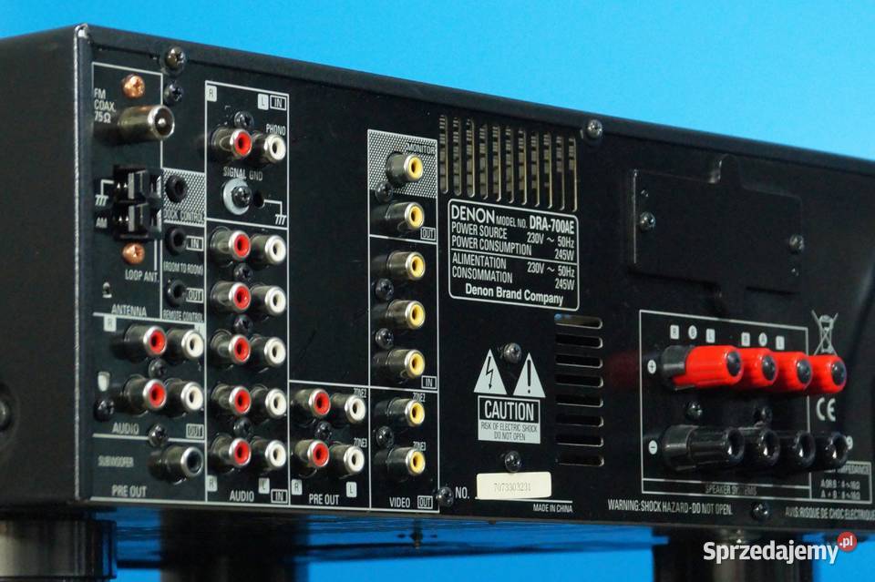 AMPLITUNER STEREO DENON DRA700AE Z PILOTEM Jerzmanowice