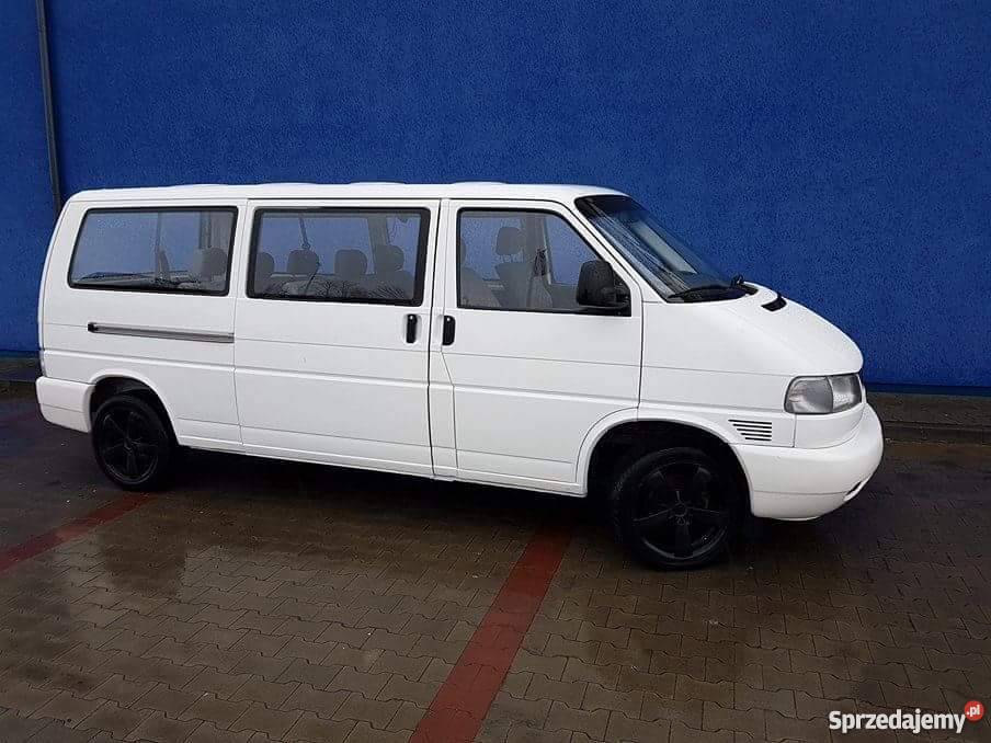 Volkswagen t4 long lift 25 9 osobowy generalnym kupiony w polskim salonie Lublin