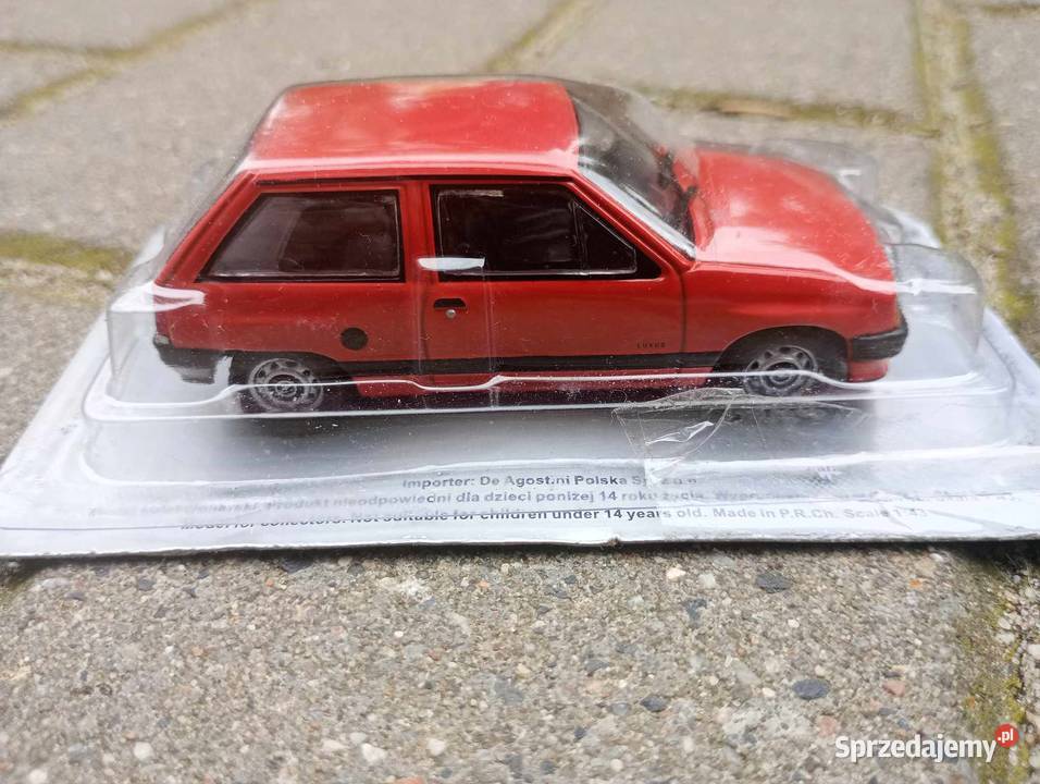 OPEL CORSA kultowe auta PRL 143 Deagostini model Warszawa