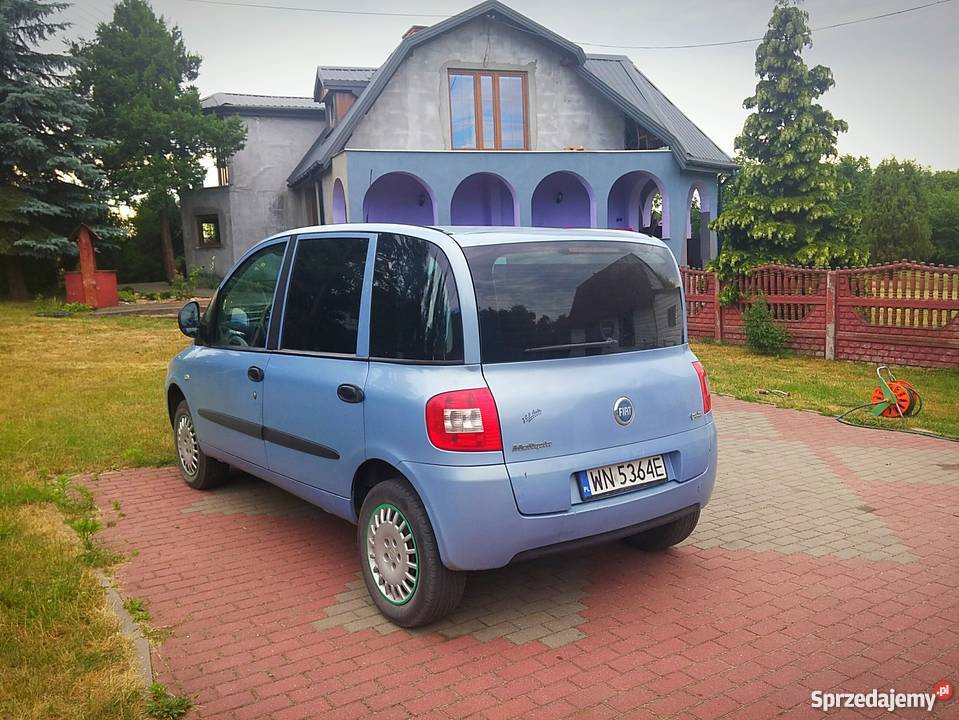 Fiat Multipla 2 benzLPG NATURA POWER Motoryzacja Mała Wieś