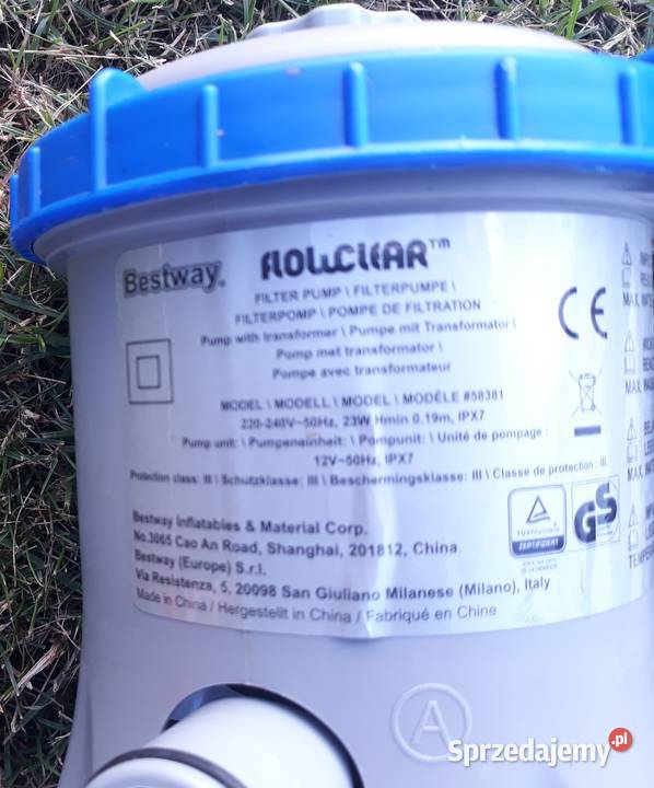POMPA FILTRUJĄCA DO BASENÓW Bestway 58381 śląskie Gaszowice