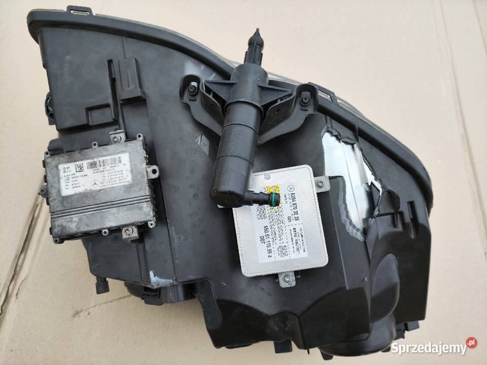 Mercedes Benz GLK x204 lampy BiXenon skrętne Lampy przednie lubelskie Żółkiewka-Osada