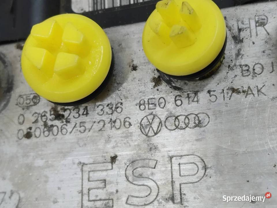 POMPA ABS 8E0614517AK 0265234336 8E0910517D Audi Układ ABS i ESP