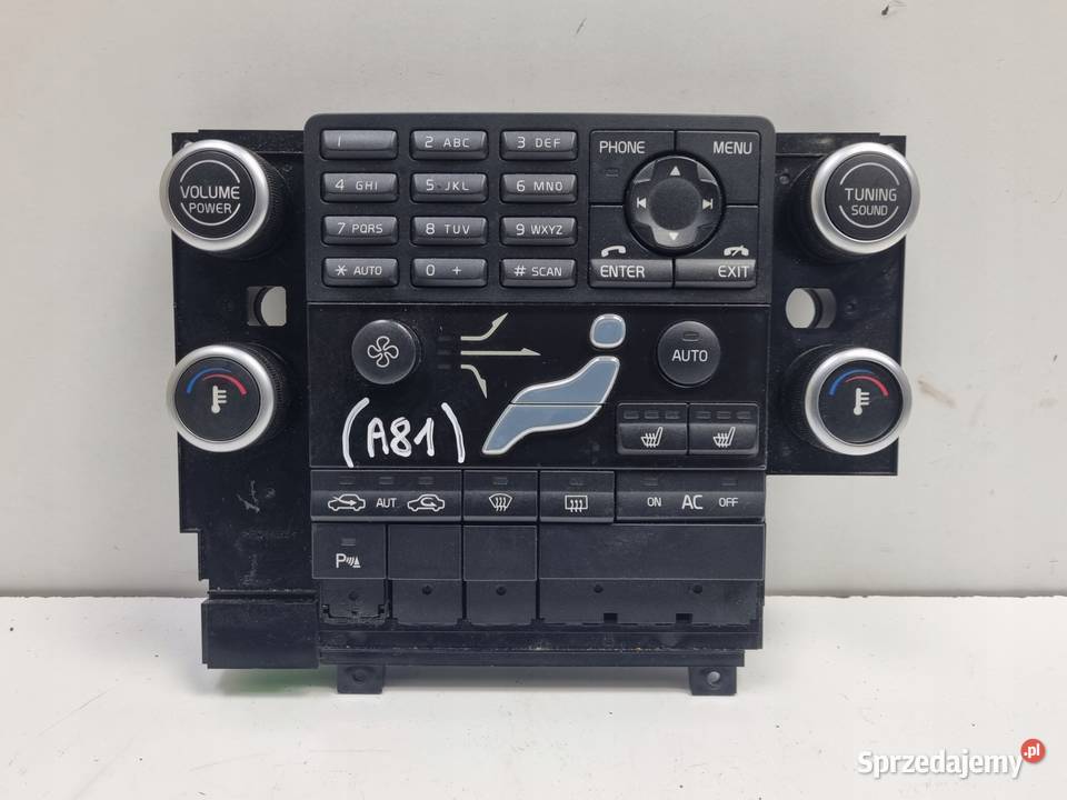 Volvo XC70 II S80 II V70 III PANEL KLIMATYZACJI