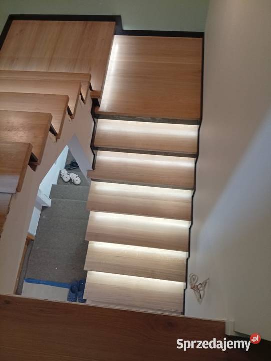 Schodydrewniane konstrukcje metalowe śląskie sprzedam
