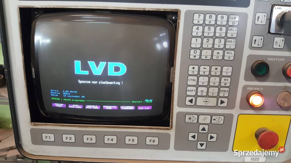 Prasa hydrauliczna marka LVD 1992 łódzkie Głowno sprzedam